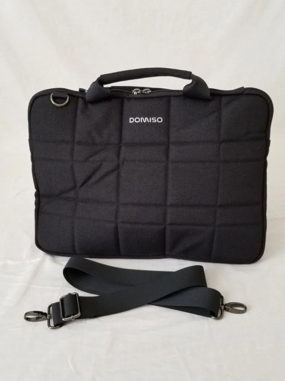NWT! Dimoso Padded Laptop Computer Carrying Case w/Plush Lining & Shoulder Strap